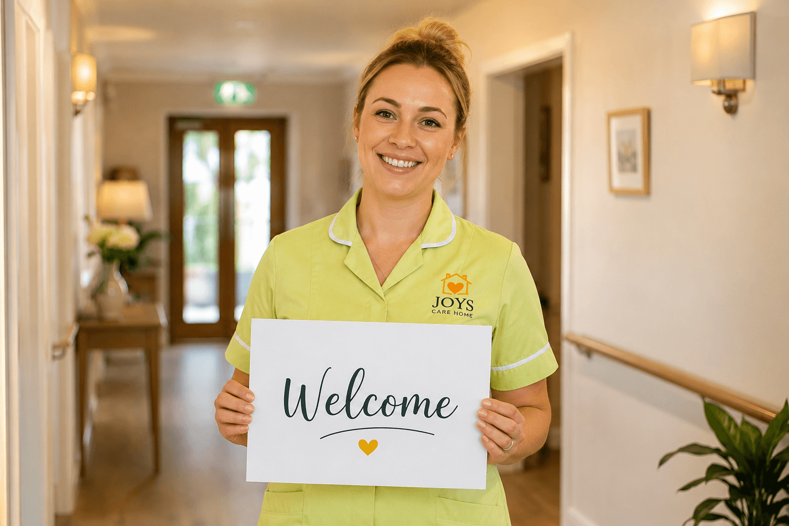 A warm welcome at Joys Care Home